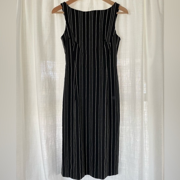 Express Dresses & Skirts - Express Little black and white striped dress size extra small.